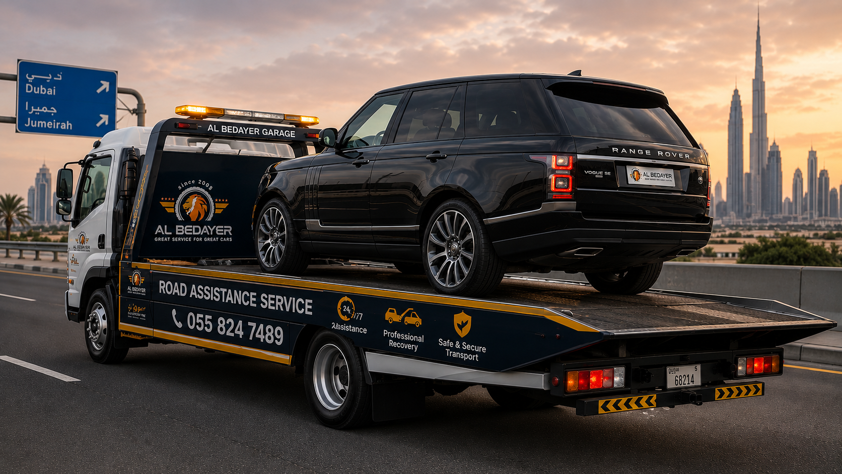 Car road assistance service